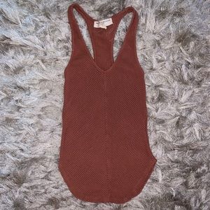 Autumn Orange Urban Outfitters Tank Top